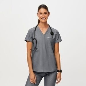 Catarina One-Pocket Scrub Top Size Small